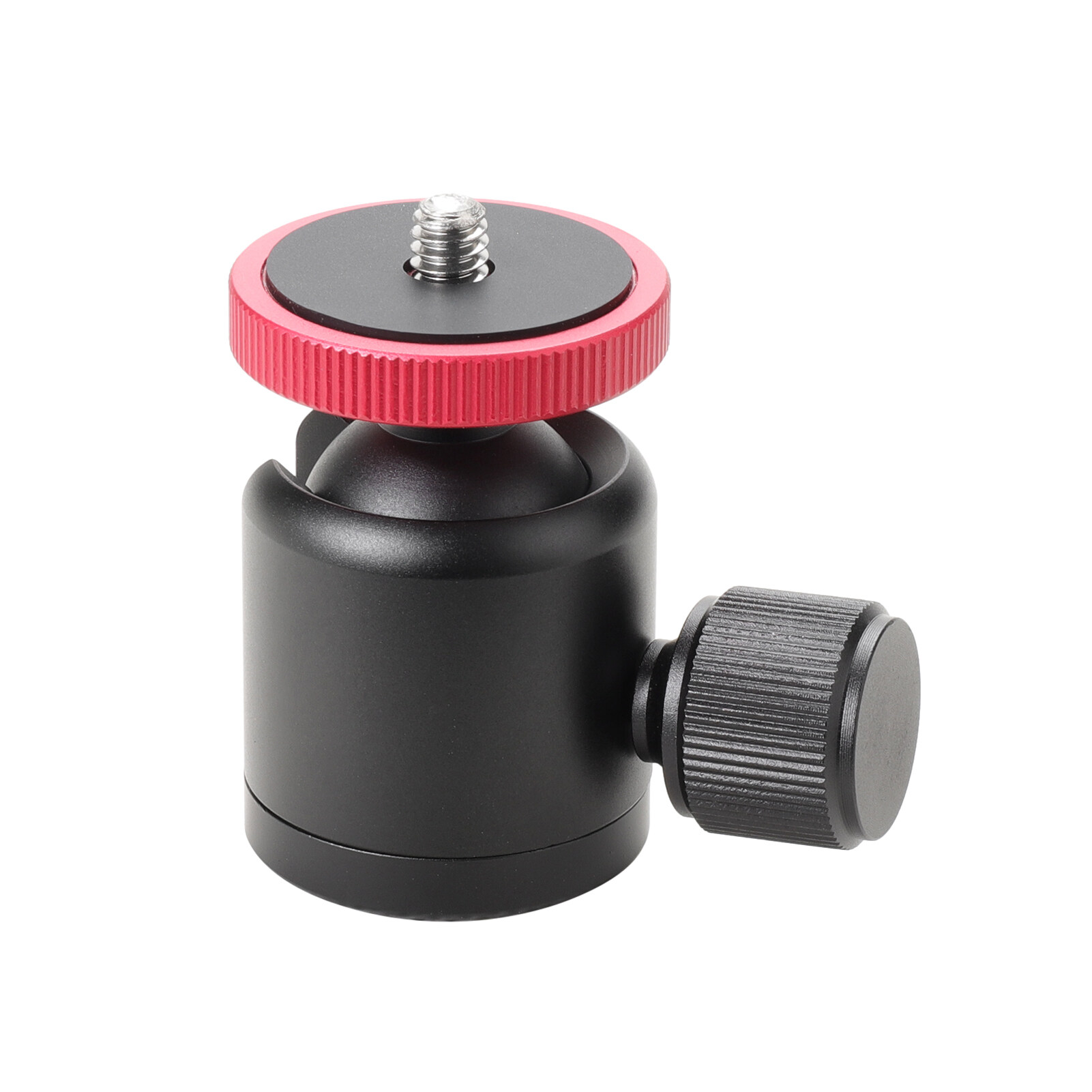 Cononics-Đầu Bi Mini Hợp Kim Nhôm Xoay Bóng Đầu Nhiếp Ảnh Phụ Kiện Thay Thế Với Vít Chuyển Đổi 3/8 Inch Lỗ Vít 1/4 Inch Đối Với Máy Ảnh, Máy Quay Phim Ánh Sáng Nhiếp Ảnh
