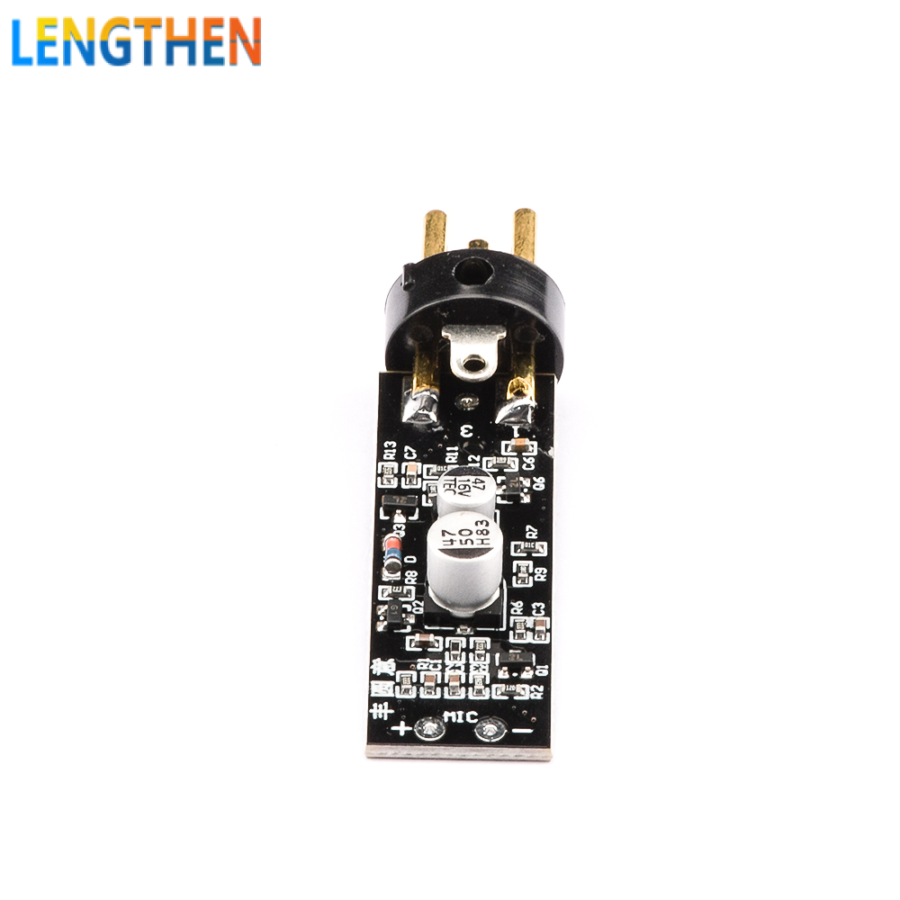 FocusAi  48V Phantom Power Electret Condenser Microphone Head Microphone Smplifier Board