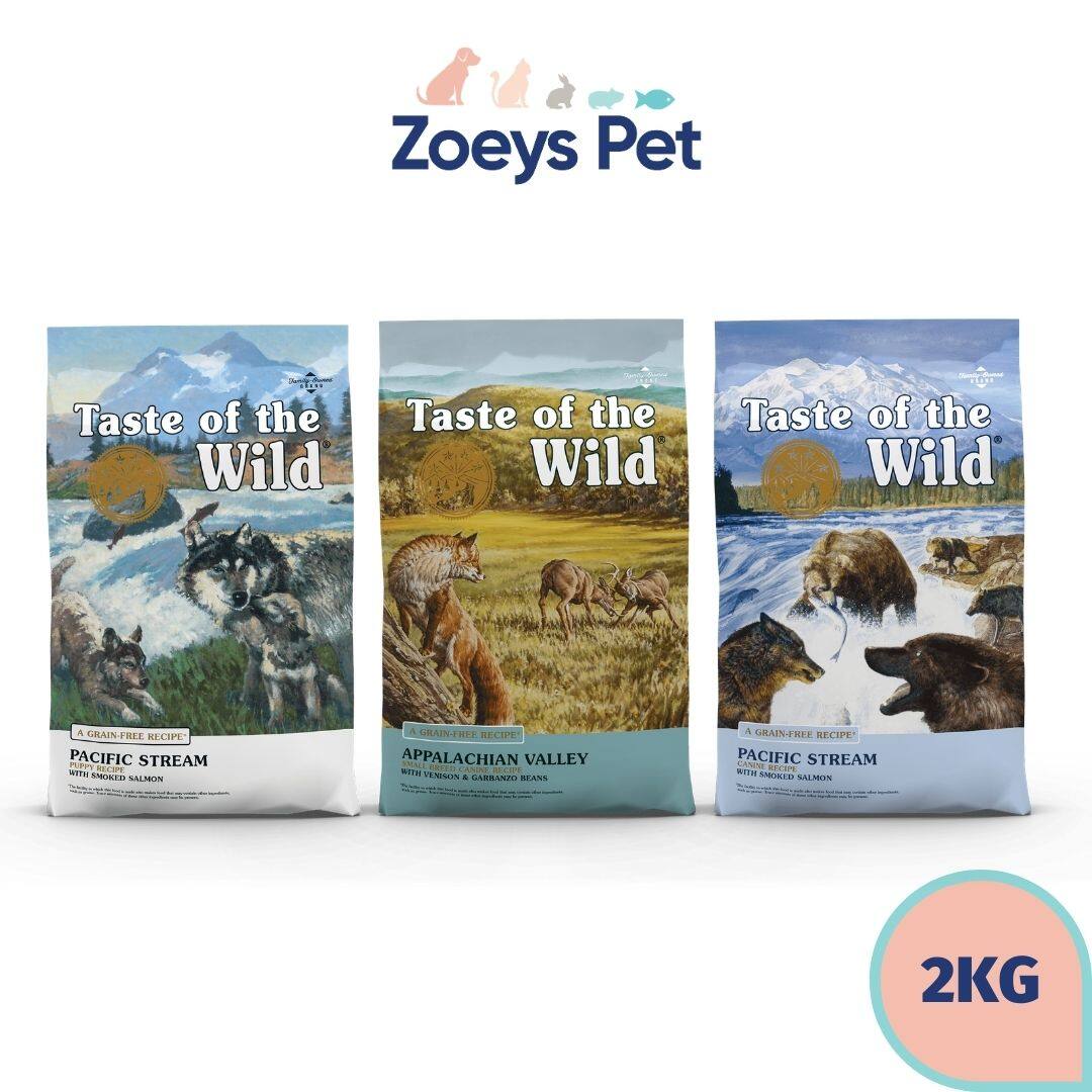 taste of the wild bag sizes