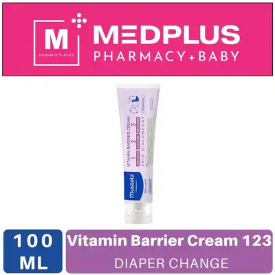 Mustela Vitamin Barrier Cream 123 100ml