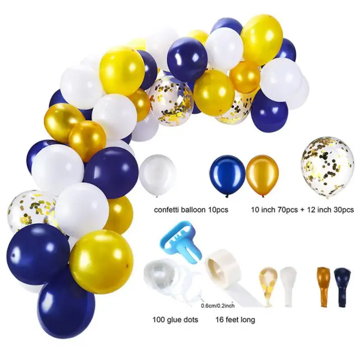 Withritty Diy Balloon Arch Garland Kit 113pcs Party Balloons