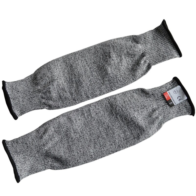 New Grey Cut Heat Resistant Sleeves Arm Guard Protection Armband Gloves Workplace Protection Defensive Labor Gloves