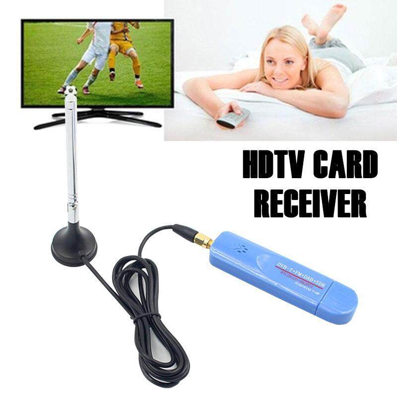 Durable Satellite TV Receiver RTL-SDR ABS USB2.0 RTL2832U Digital Video Home Audio Crystal Tv Cards Receiver TV Antenna Parts DVB-T Receiver SDR Receiver
