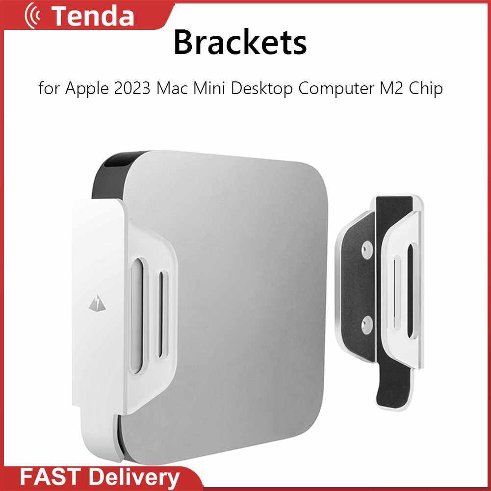 Wall/Desktop Stand Computer Holder Space-Saving Computer Stand Storage Notebook Dock Stand Lightweight for Mac Mini 2023 M2 Chip