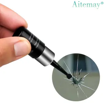 Aitemay Diy Car Windshield Repair Kit Tools Auto Glass Windscreen