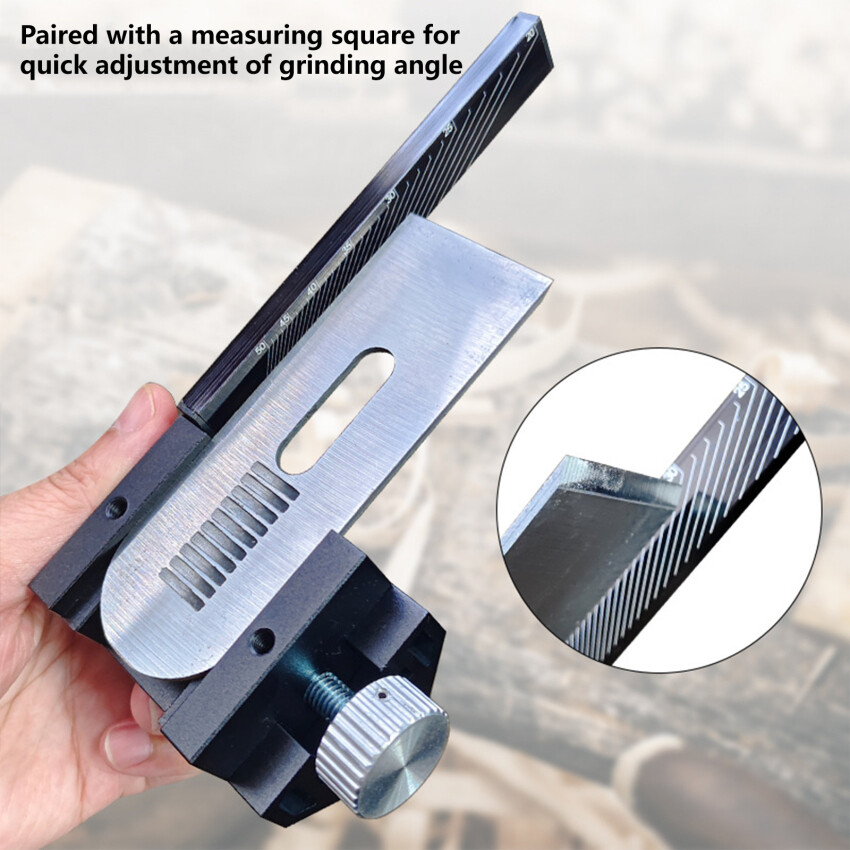 New Stainless Steel Sharpener K/N/I/F/E Sharpener Blade For Wood Chisel Honing Angle Guide Sharpening Sharpener Jig Roller