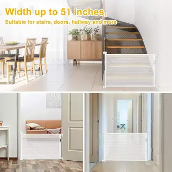 easy baby retractable safety gate