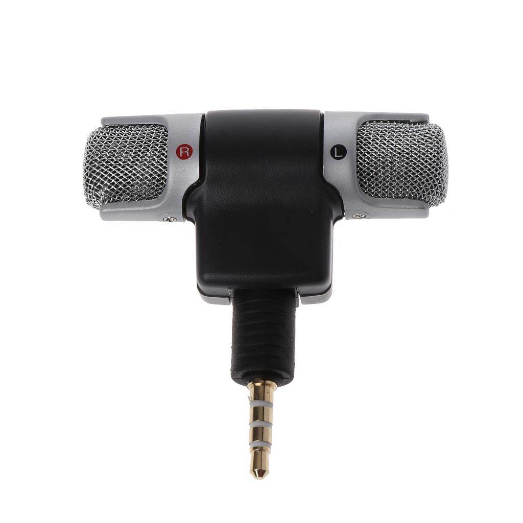 Mini 3.5mm Jack Microphone Stereo Mic For Recording Mobile Phone Microphone
