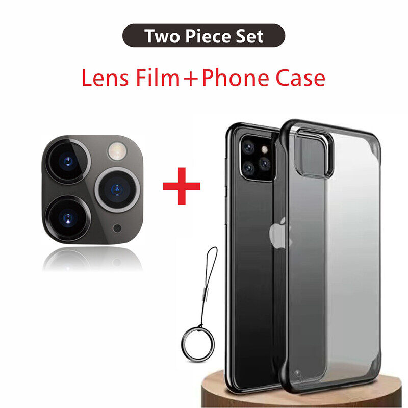 Hot for iPhone X XS Max Turn To 11 Pro Max Case Camera Lens Second Change for iPhone 11 Pro Max Cover Tempered Glass Protector Len