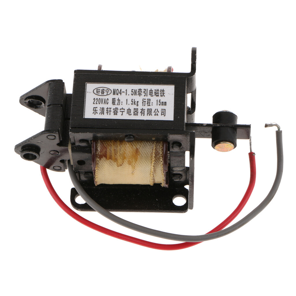 Baoblaze 220V AC Lift Tractive Solenoid Electromagnet 5N 10mm