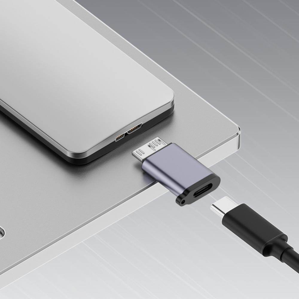 USB-A/Type-C để micro B công cụ chuyển đổi dữ liệu 7.5 Wát Bộ chuyển đổi dữ liệu USB3.1 Gen2 10gbps cho Cáp ổ cứng điện thoại di động