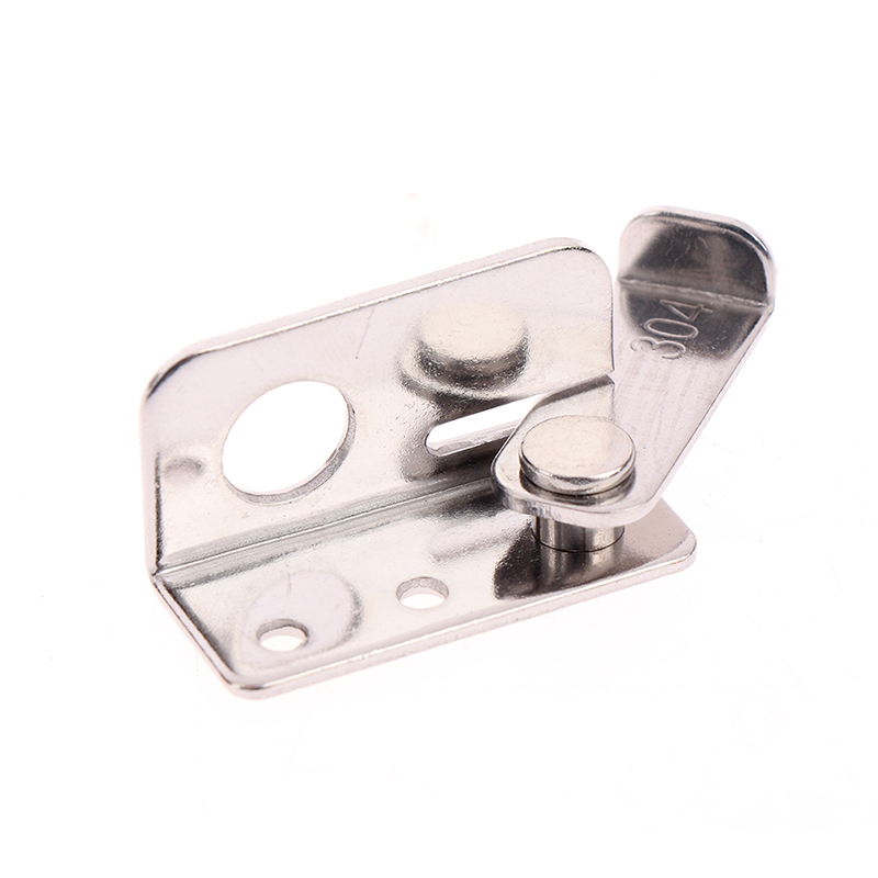 Turn On Left / Right Brief Simple Bolt Anti-theft Security Door Thick Lock Hasp