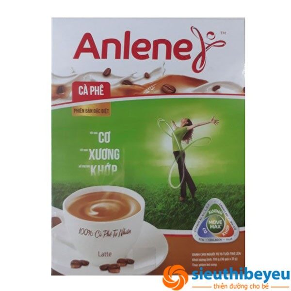 Sữa Anlene cafe 310g trên 19 tuổi