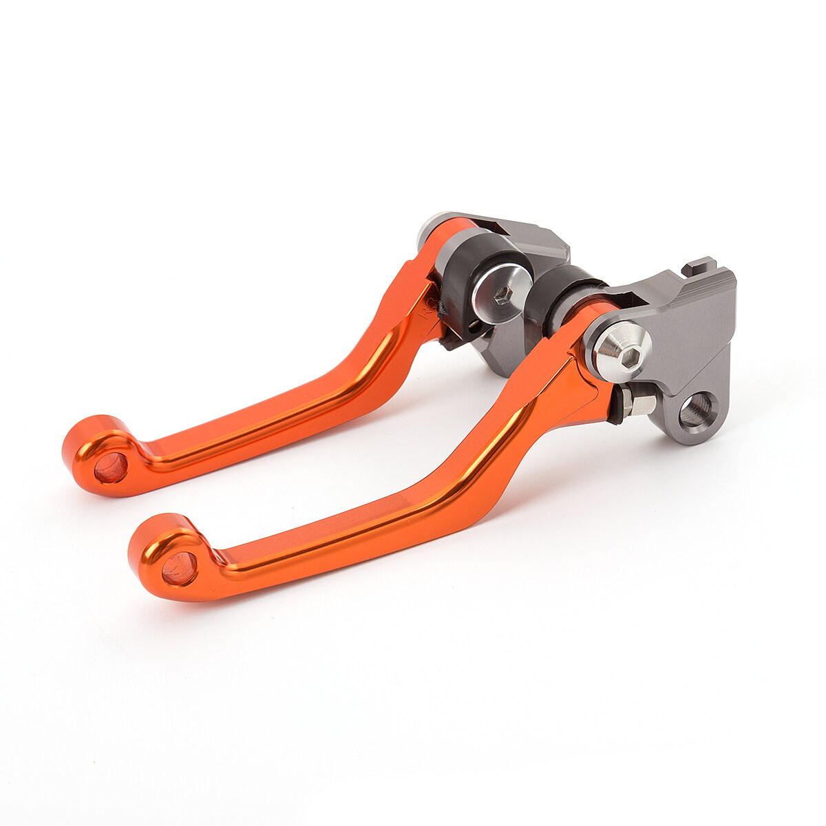 FXCNC Racing CNC Aluminum Dirt Bike Pivot Brake Clutch Lever Set for Suzuki RMZ450 2005-2018,RMZ250 2007-2018,RMZ250 2004 Black