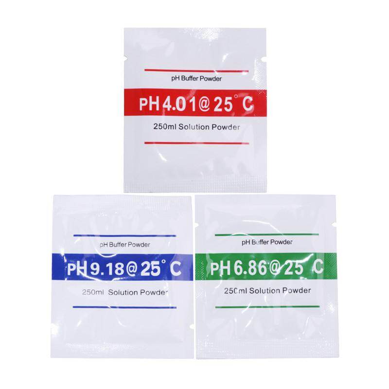 Yieryi Đệm PH Bột Đo Dung Dịch Hiệu Chuẩn 4.01/6.86/9.18 Hiệu Chuẩn Điểm Cho Ph Kiểm Tra Đồng Hồ