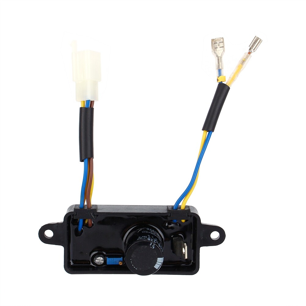 1pc Voltage Regulator Rectifier Single Phase AVR For 2KW-3KW Gasoline Generator