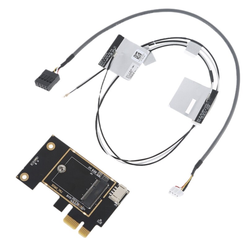 M.2 ngff wireless card to pci-e 1x adapter m.2 bluetooth-compatible network card to wifi wlan converter desktop for 8260