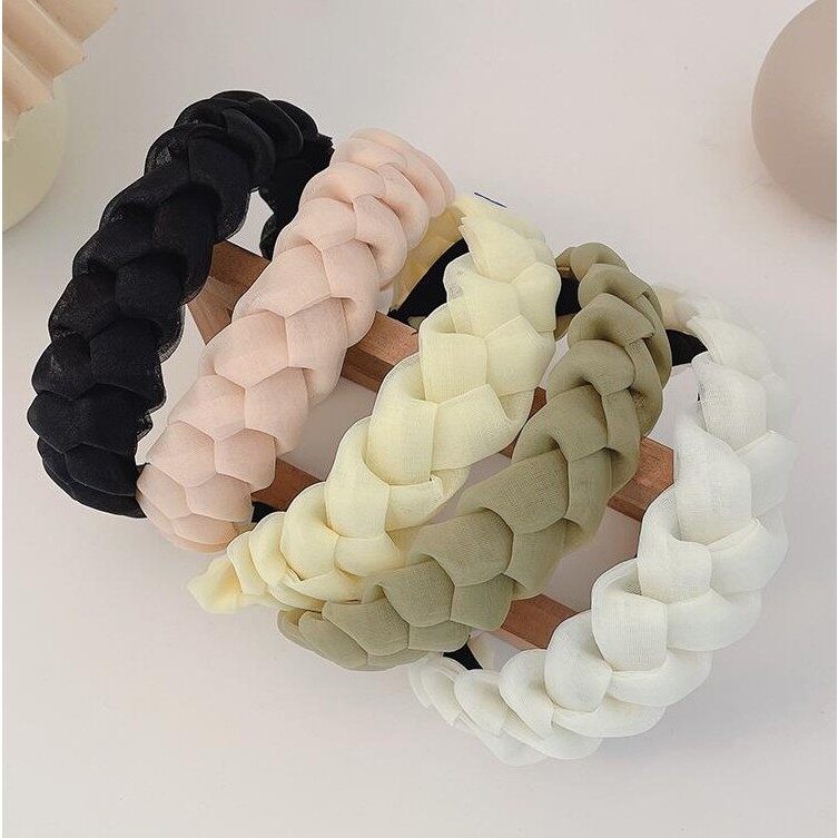 Korean Style Braids Headband For Women