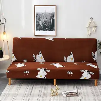 For 150 190cm Sofa Bed Universal Cover Armless 150 190cm Sofa Bed Universal Cover