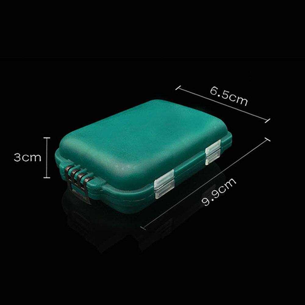 PENGA 10 Compartments Accessory Plastic Square Fishhook Box Lure Container Bait Storage Case Fishing Tackle Boxes