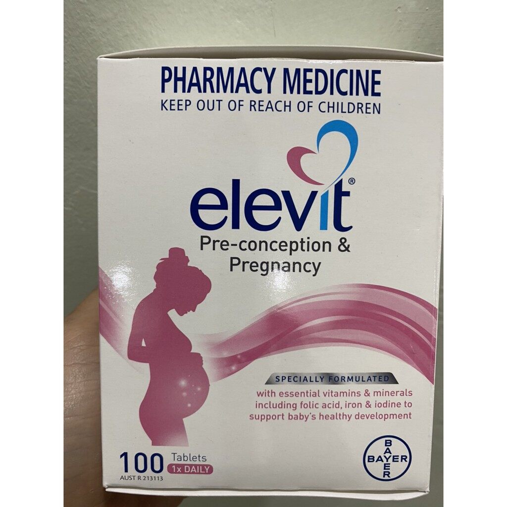 Vitamin Tổng Hợp Elevit Bầu Úc 100 Viên