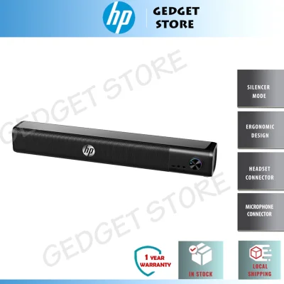 HP WS10 PRO Audio Computer Desktop Home Small Speaker Bluetooth Strip Wire Active subwoofer gaming notebook