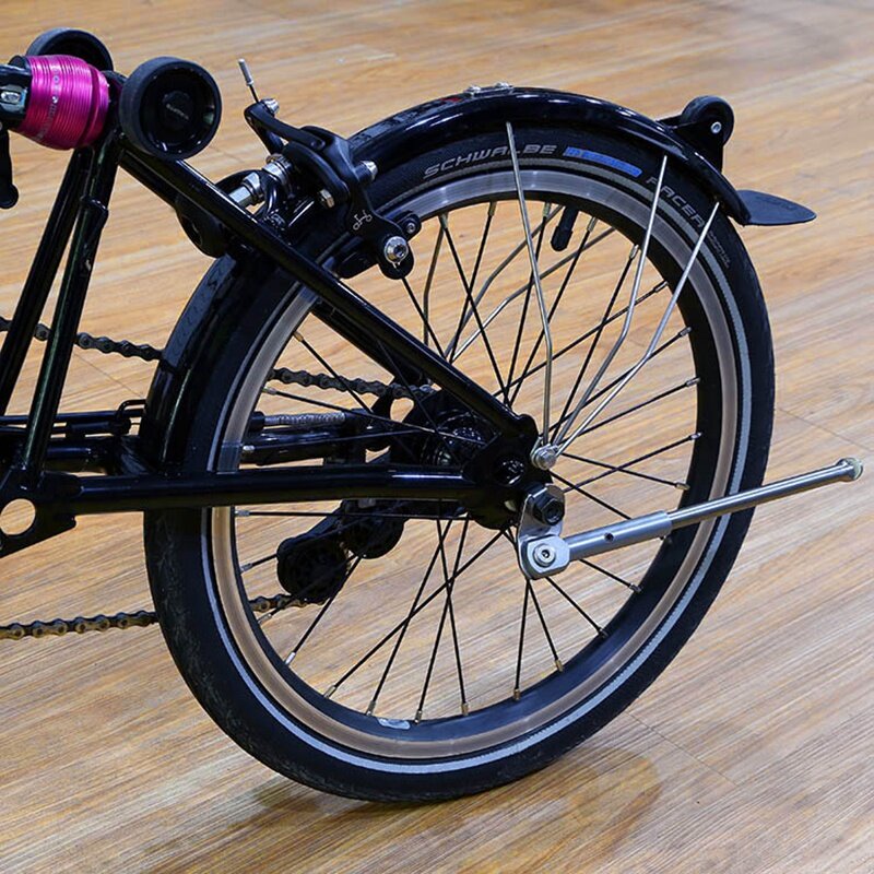 titanium folding bike