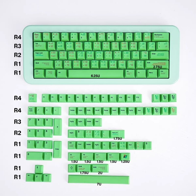 [Keycap only】 lập trình viên chủ đề Keycap VIM key cap 131 Phím Cherry hồ sơ PBT nhuộm thăng hoa cho MX chuyển đổi Bàn Phím Cơ RK61/Anne Pro 2/gk61