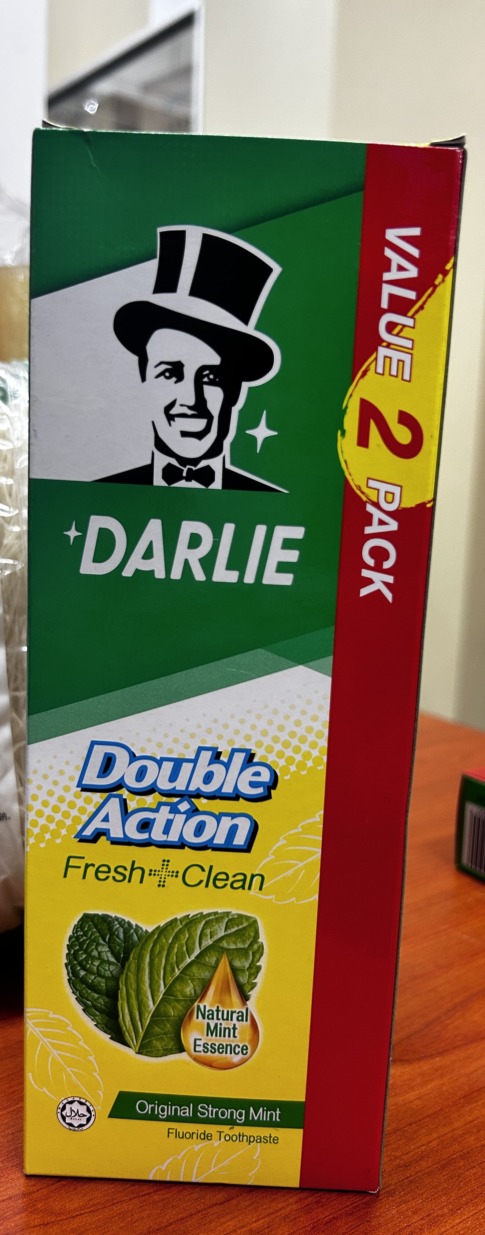 DARLIE Toothpaste Double Action MultiCare/Fresh Clean Strong Mint/Fresh ...