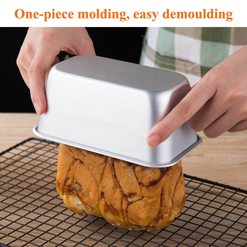Bakeware khay làm bánh ngọt tuyết hộp nướng bánh pho mát hộp nướng nướng tự làm hình chữ nhật bánh nhỏ Máy nướng bánh mì khuôn khuôn bánh