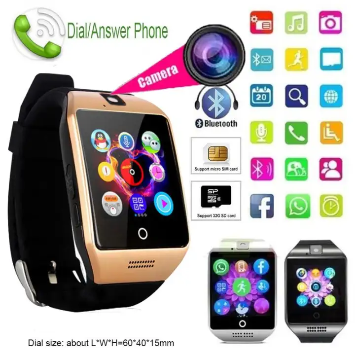 q18 smartwatch waterproof