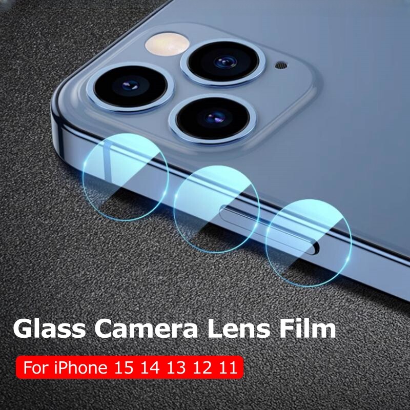 Camera lens glass for iphone 15 pro max 14 plus 13 12 mini 11 pro max x xs 7 8 plus camera lens screen protector film for iphone 15 pro 15 plus 14 pro max tempered lens glass