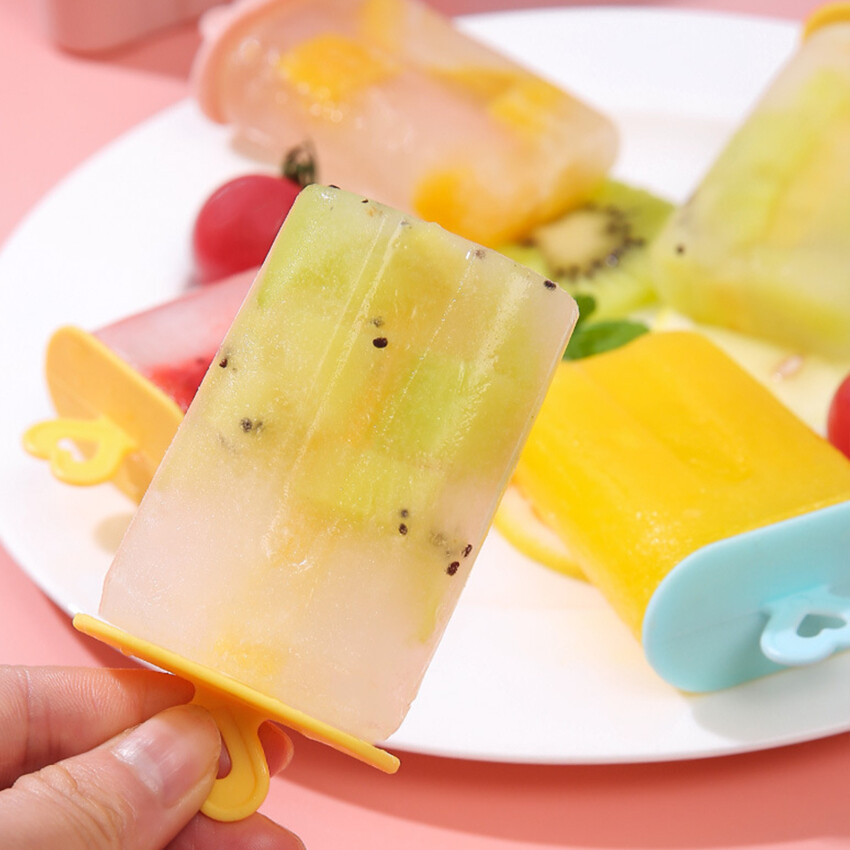 Silicone khuôn tạo đá hình que kem kem dụng cụ làm viên đá thanh tủ lạnh tự chế Stick dụng cụ phòng bếp