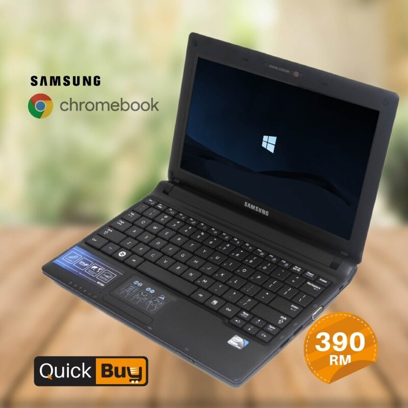 SAMSUNG Chromebook 12 HD Intel Celeron Processor 4GB RAM 16GB eMMC Gigabit Wi-Fi FOR STUDENTS AND OFFICE USE Malaysia