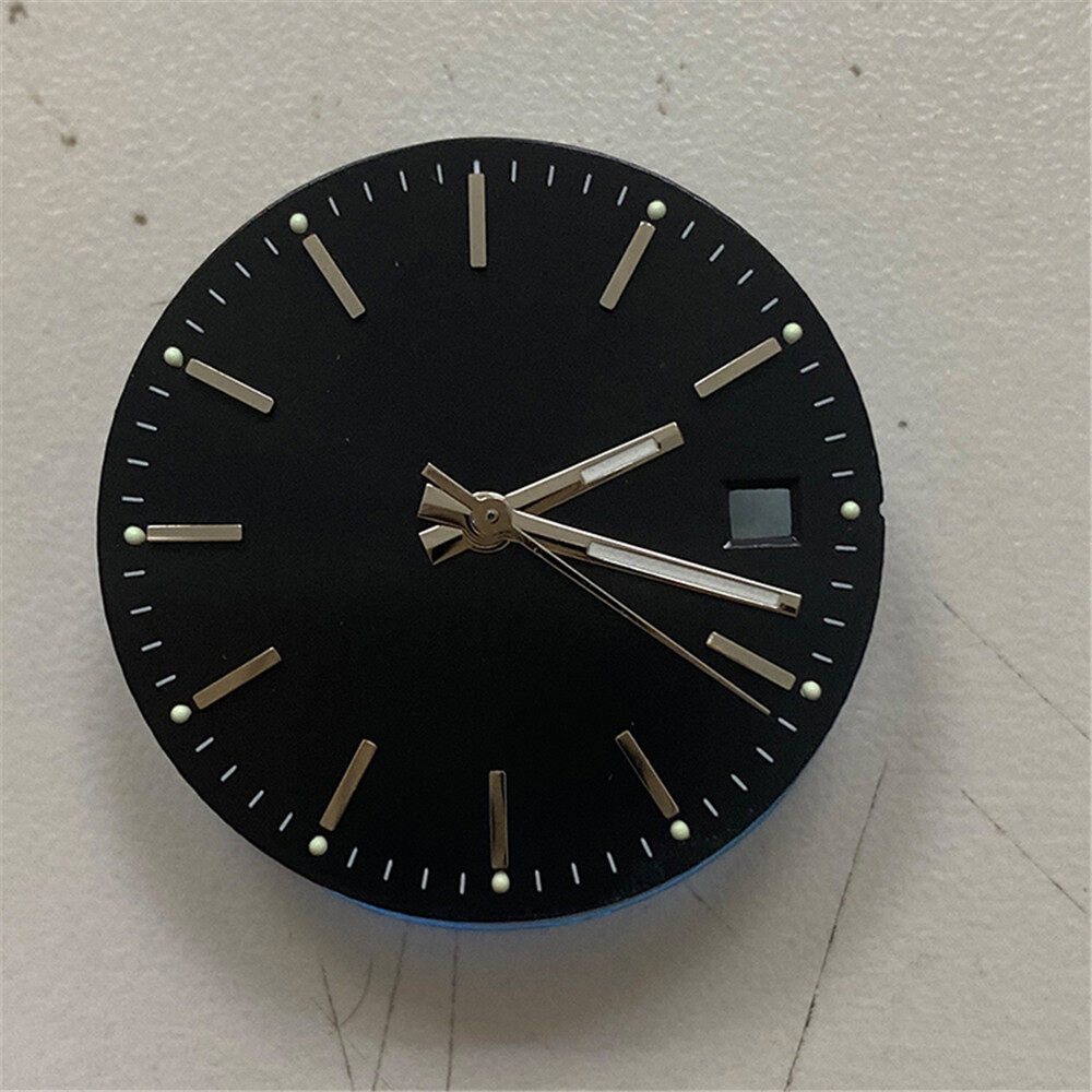 29MM Watch Dial with Literals Watch Hands for Miyota 8215 8200 821A for Mingzhu 2813 Watch Movement Replacement Dial without logo