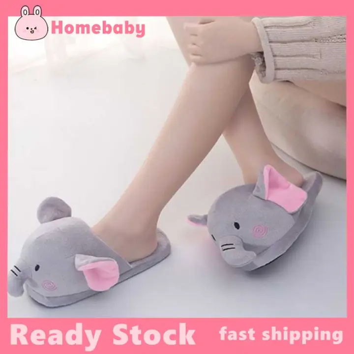 elephant bedroom slippers