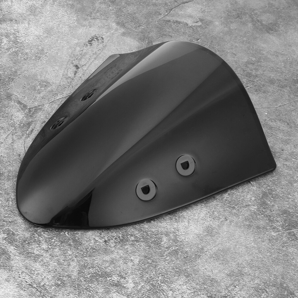 Cuque trước xe máy kính chắn gió kính chắn gió flyscreen bảo vệ ABS Moto tấm rẽ gió Lá chắn bảo vệ đen Dark Brown cho Kawasaki ER-6N ER6N 2012 2013 2014