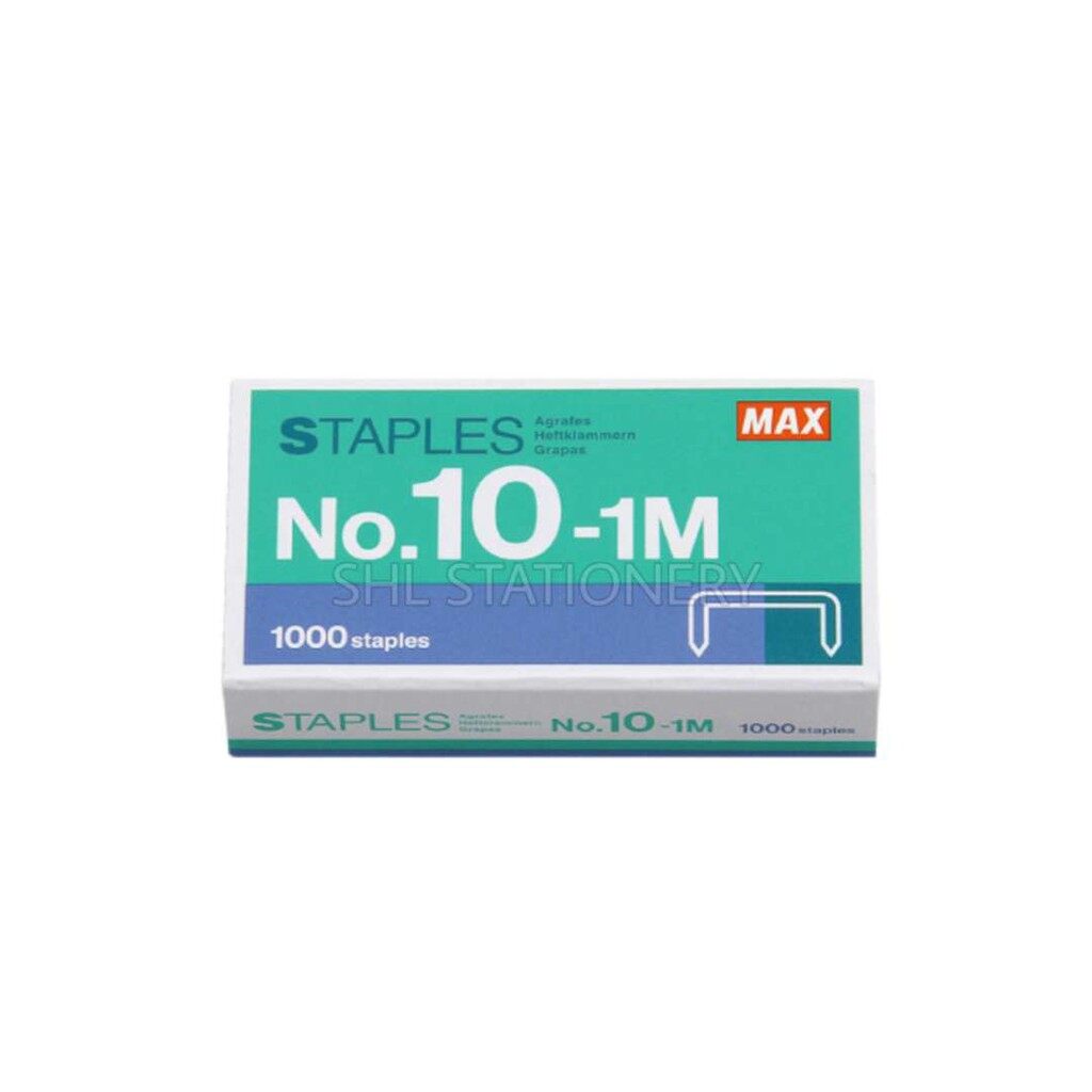 MAX All Size Normal Staples (Stapler Bullet Refill / Dawai Kokot / Ubat ...