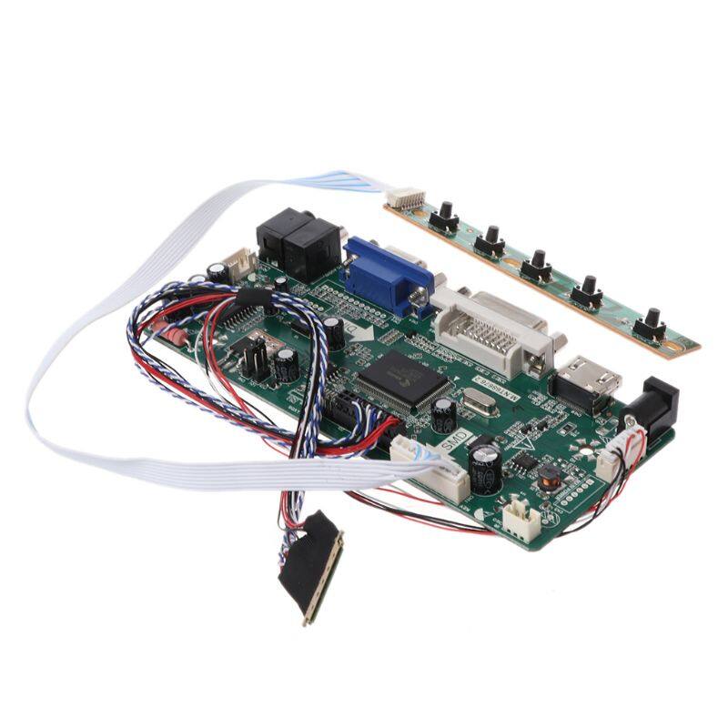 PanPan Controller Board LCD HDMI DVI VGA Audio PC Module Driver DIY Kit 15.6" Display B156XW02 1366X768 1ch 6/8-bit 40 Pin Panel