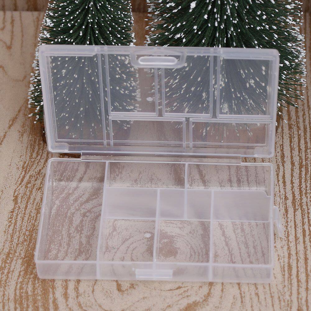 Transparent Mini Coin Pill Jewelry Storage Box Case Cheap Plastic Box Storage Box Case