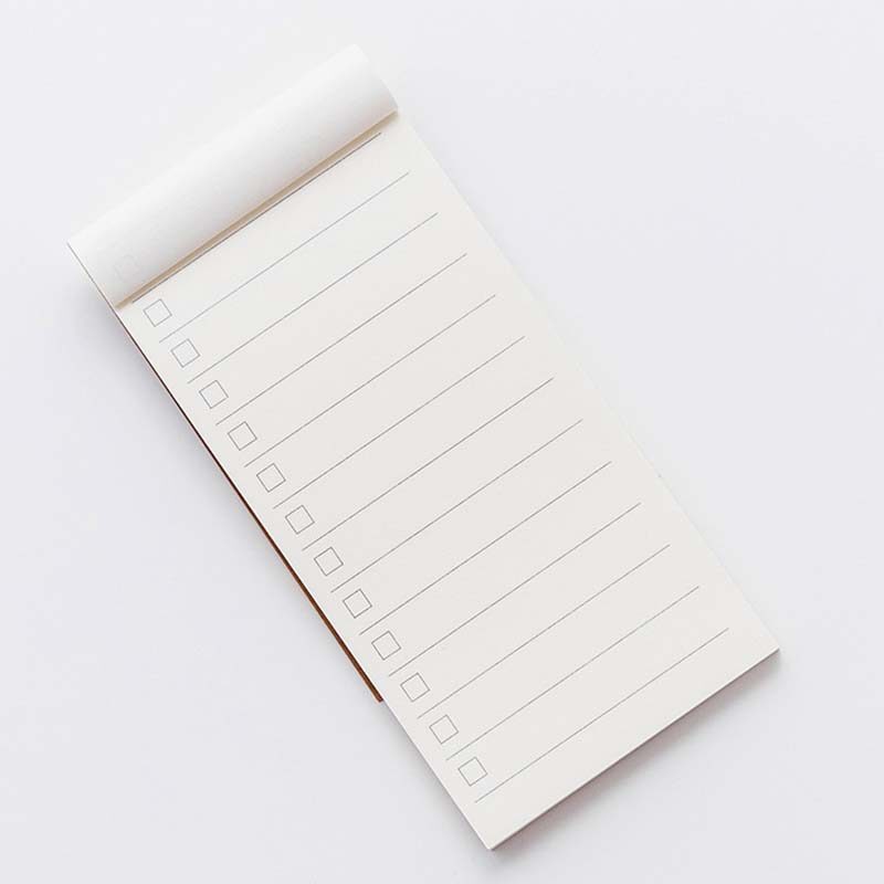 Tearable Note Pad Kraft Paper Portable Small Notebook Todo Planning Notes