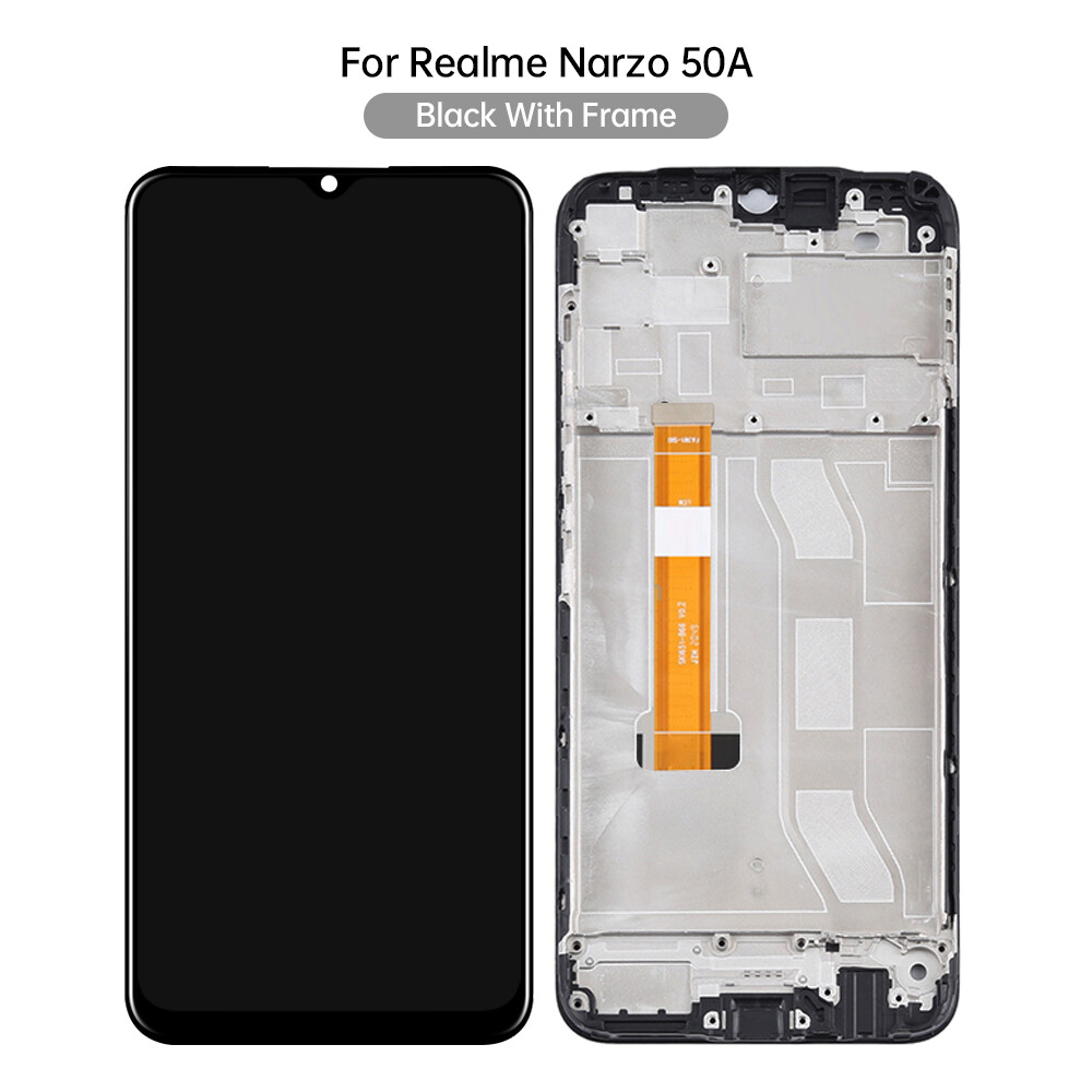 Original LCD For OPPO Realme C25/C25S/Narzo 50A RMX3191 RMX3197 RMX3430 Display Touch Screen Digitizer Assembly Replacement
