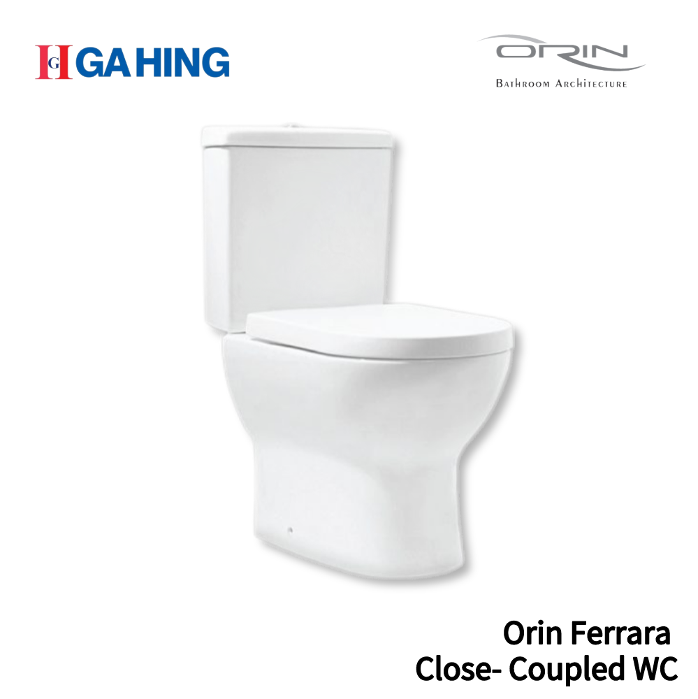 Orin Ferrara Close Coupled DynaWash Toilet Bowl Water Closet Strap BO