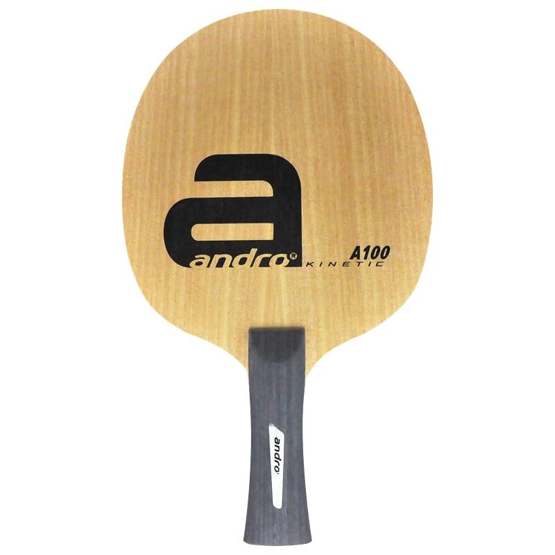 Andro table tennis racket A100 6 ply pure wood fast attack loop blade ...