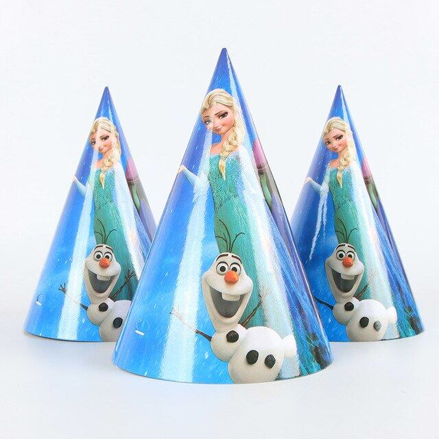 frozen birthday party hats