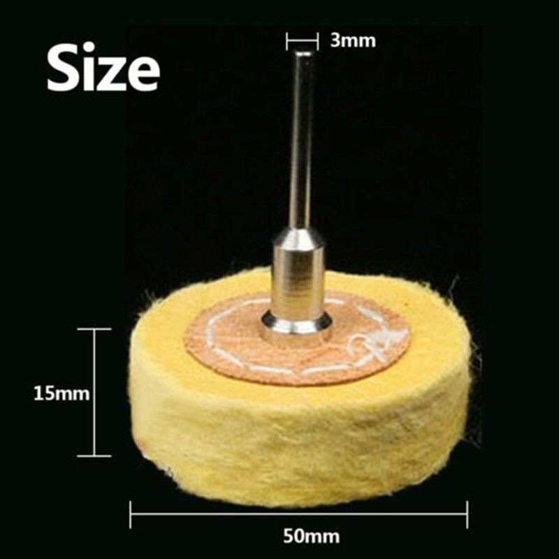 Polish Cloth Wheel Brush Head Grinder Shank Buffing Attachment For Rotary Tools Buffing Wheel Grinder Buffing Accessory