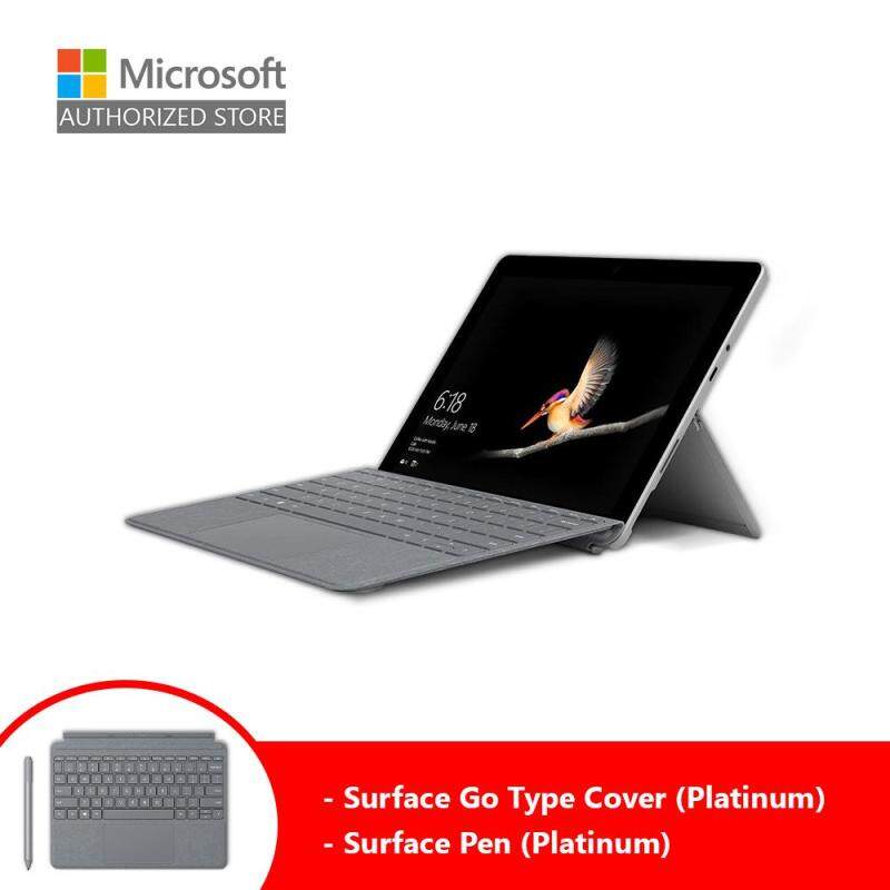 Microsoft Surface Go (Intel 4415Y/8GB/128GB/10 /Windows 10) + Type Cover (Platinum) + Pen (Platinum) Malaysia