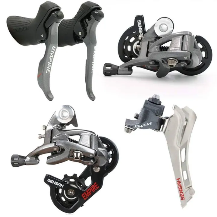 road bike double brake levers