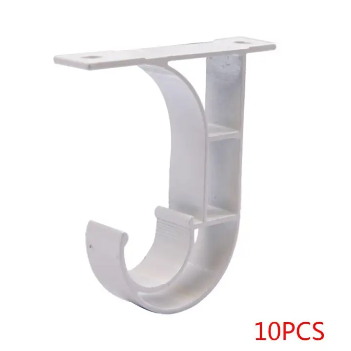 10pcs Top Mounted Ceiling Suspended Bracket Roman Rod Single