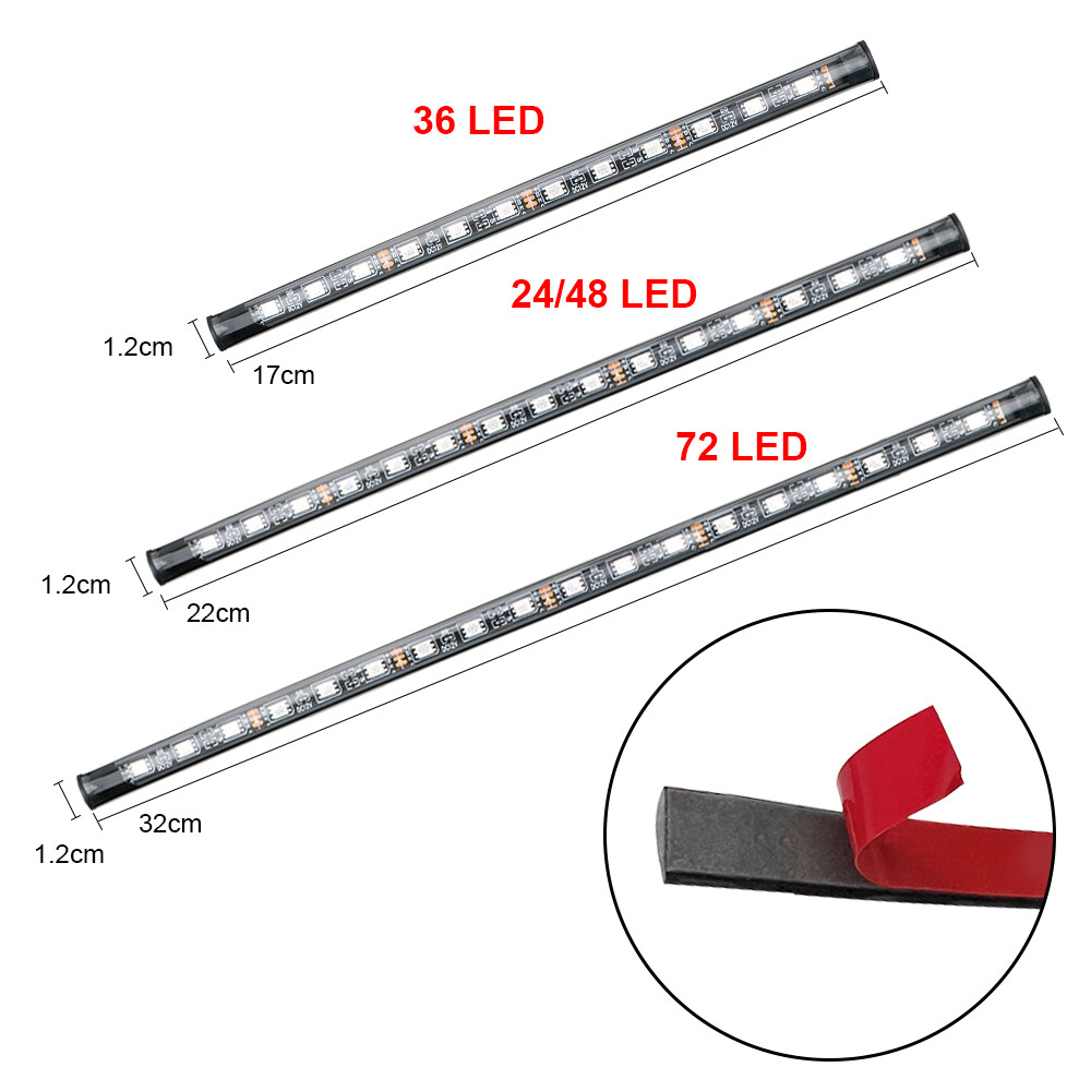 Đèn LED RGB Nội Thất Xe Hơi Ánh Sáng Xung Quanh Với USB Không Dây Điều Khiển Từ Xa Ứng Dụng Âm Nhạc Đèn Nhiều Chế Độ Đèn Trang Trí Neon